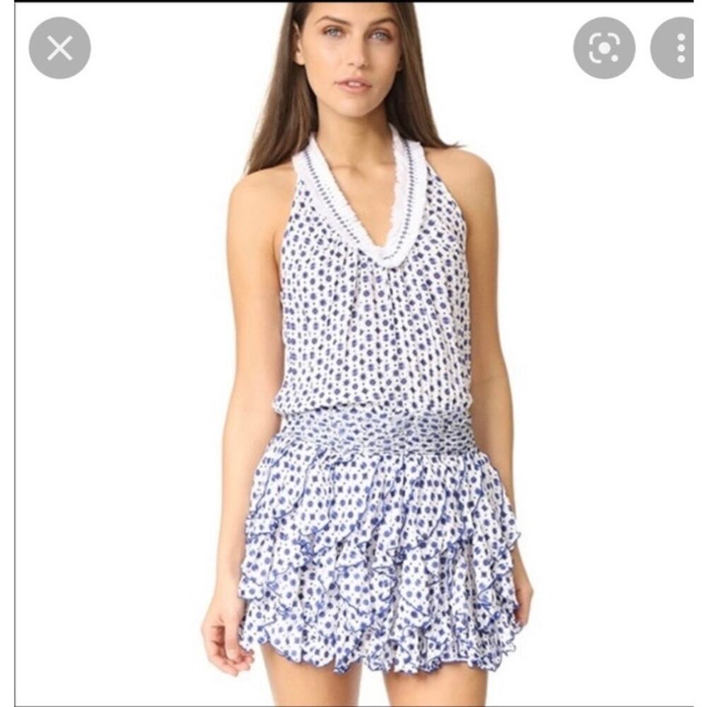Poupette St. Barth Beline Ruffle mini dress size 2